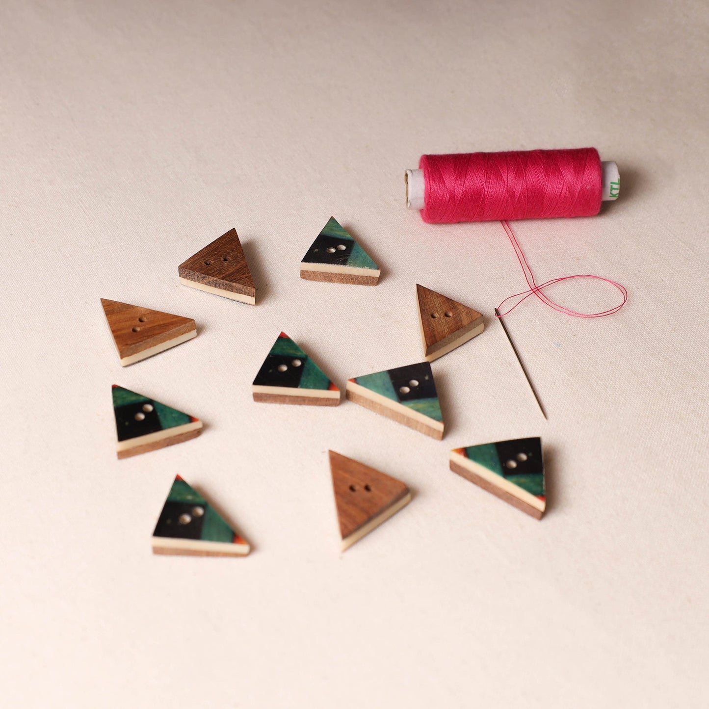 1.8cm Handmade Sambhal Clothing Button (Set of 10) 