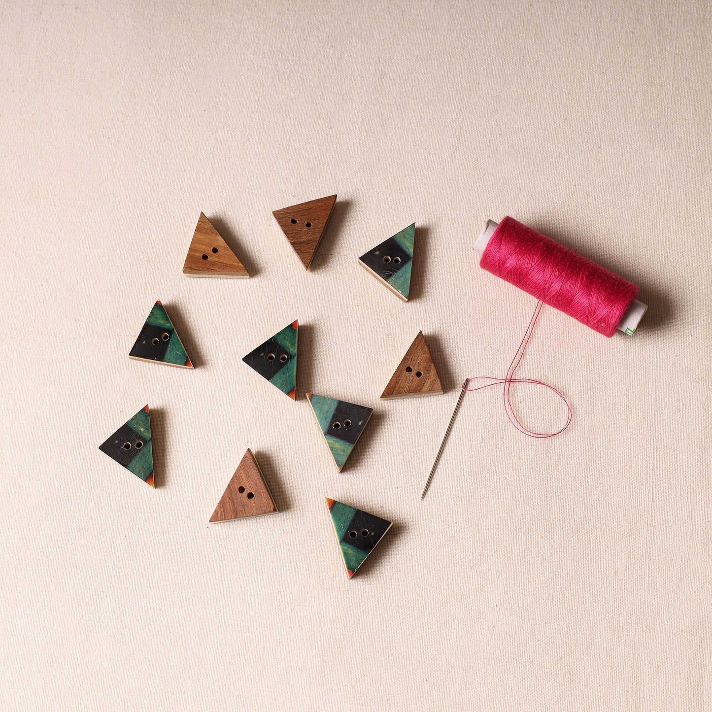 1.8cm Handmade Sambhal Clothing Button (Set of 10) 