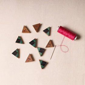 1.8cm Handmade Sambhal Clothing Button (Set of 10) 