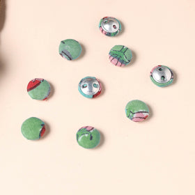  Buttonbaaz Handmade Fabric Button Small 