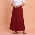 Plain Woven Cotton Lycra Inskirt 07