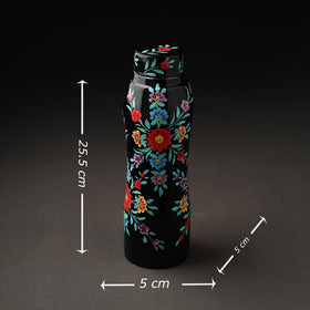  Floral Handpainted Enamelware Stainless Steel Water Bottle 