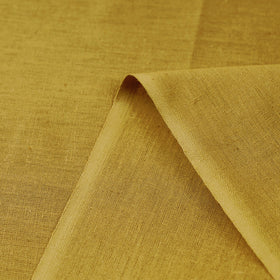 Mustard Yellow - Flex Cotton Prewashed Plain Fabric 09