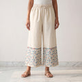 Bengal Kantha Hand Embroidered Cotton Palazzo 03
