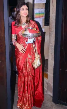 15 celebrities that will make you invest in a silk sari