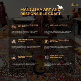 Man - Handpainted Manjusha Art Terracotta Doll Candle Stand for Home Decor 02