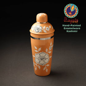  Floral Handpainted Enamelware Stainless Steel Bottle 