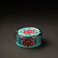 Green - kashmir enamelware floral handpainted stainless