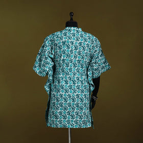 Hand batik cotton medium kaftan 54 - handcrafted