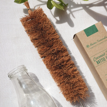 Handmade Coconut Fiber – Cleaning Kit (Pack of 5 Coir Brushes)