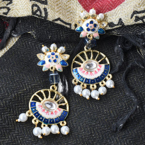 Bindurekha Ethnic Multicolor Earrings