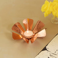 Copper Tea Light Holder