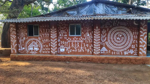 Maharashtrian tribal art - warli painting