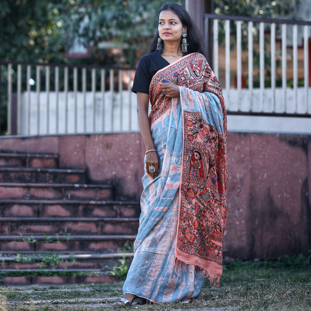 Madhubani Saree