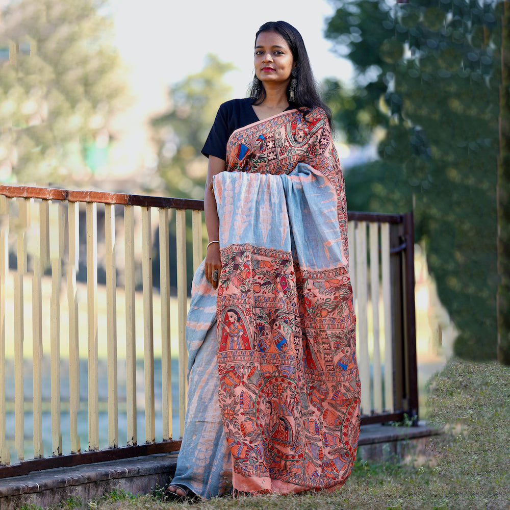 Madhubani Saree