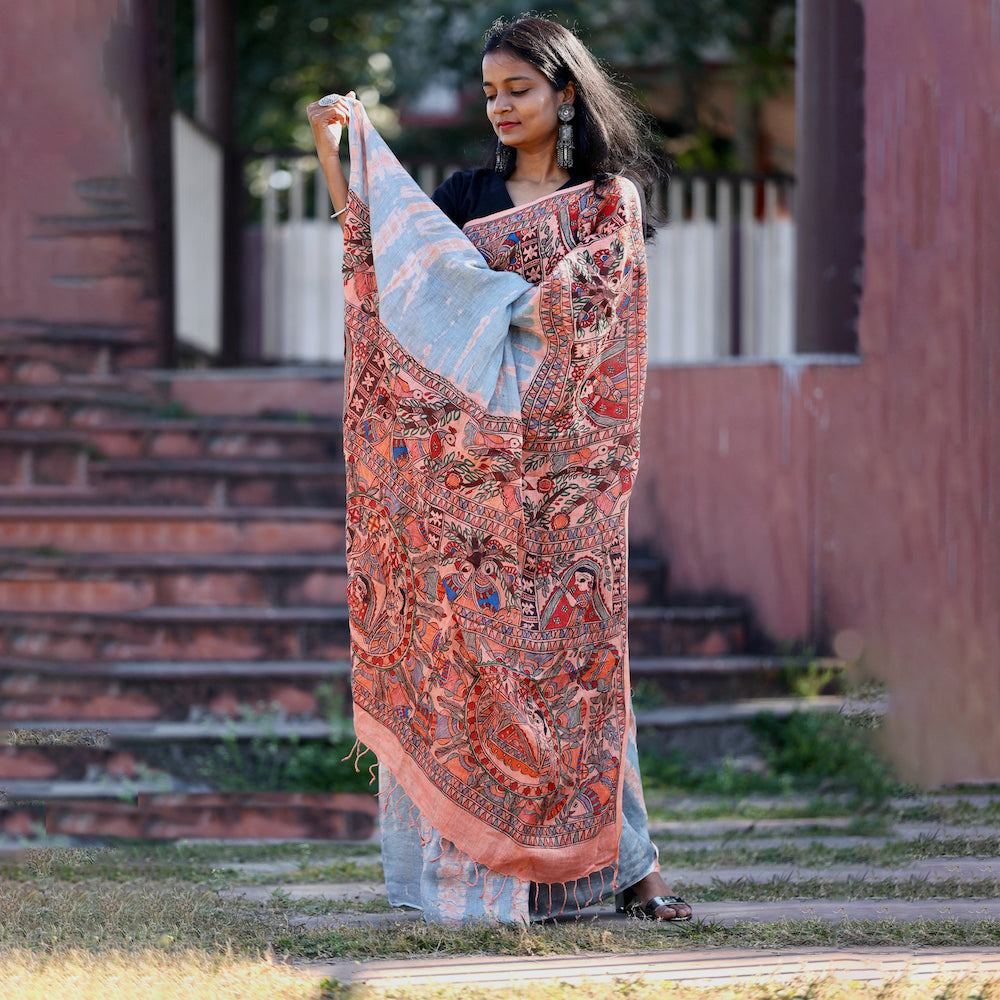 Madhubani Saree