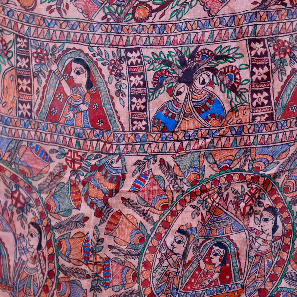 Madhubani Saree