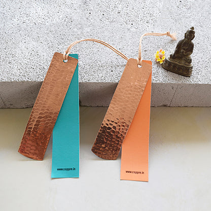 Beaten Copper Bookmarks (Set of 2)
