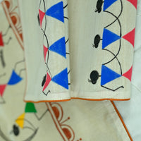 Madhubani Handpainted Chanderi Table Mats