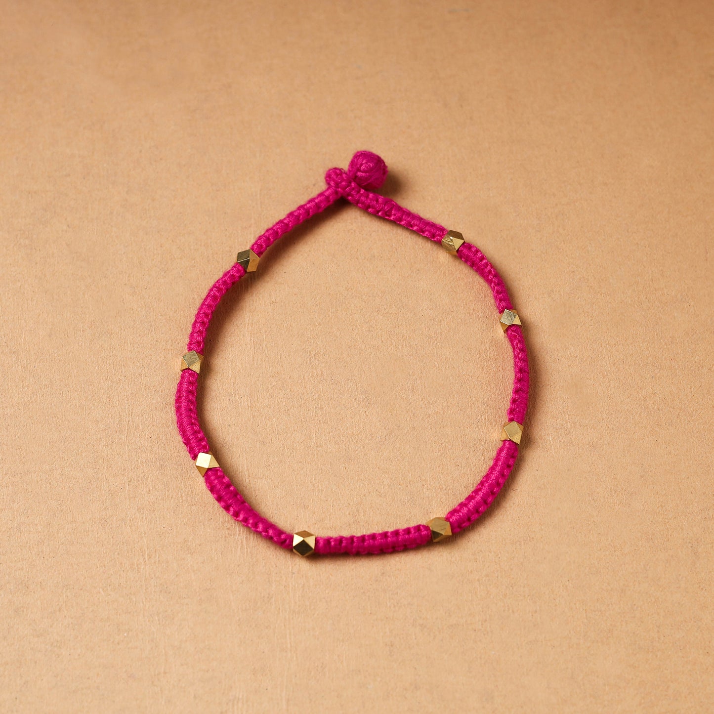 Handcrafted Beads & Thread Work Patwa Anklet 25