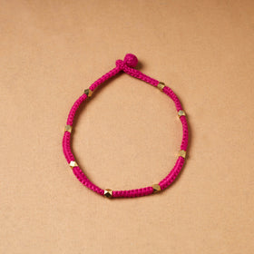  Handcrafted Beads & Thread Work Patwa Anklet