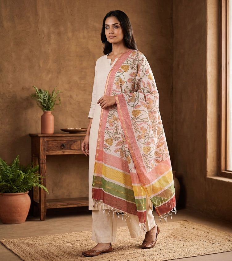 Sanganeri Print Dupattas