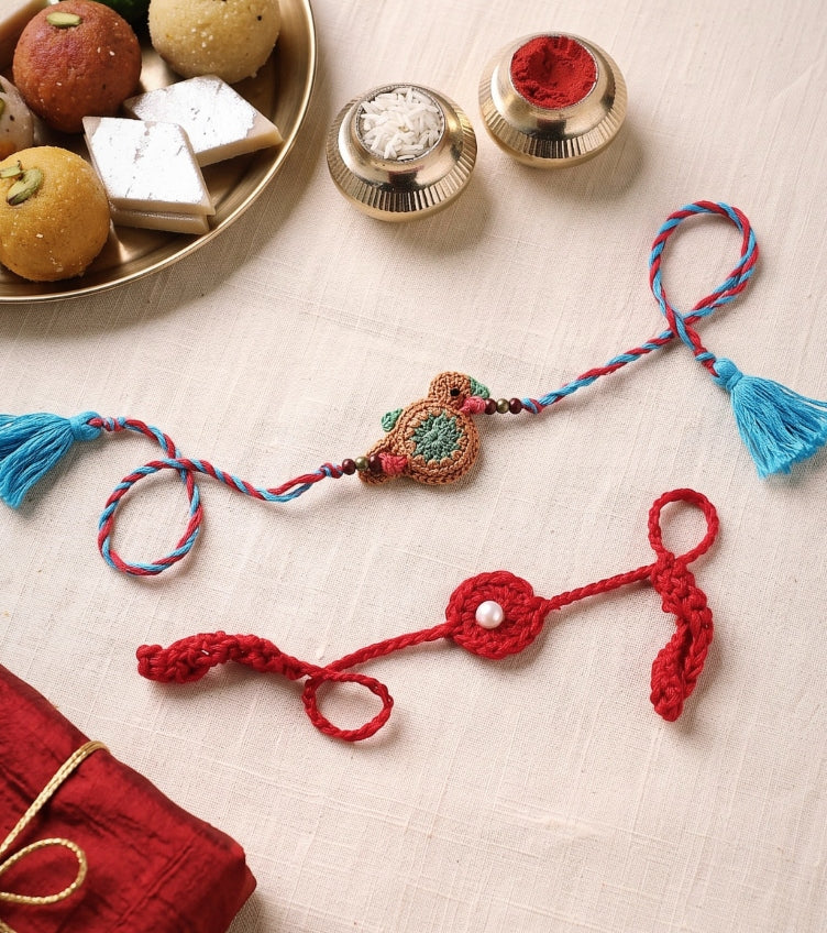 Crochet Work Rakhi