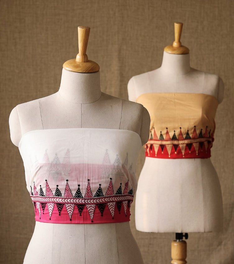 Kantha Blouse Pieces