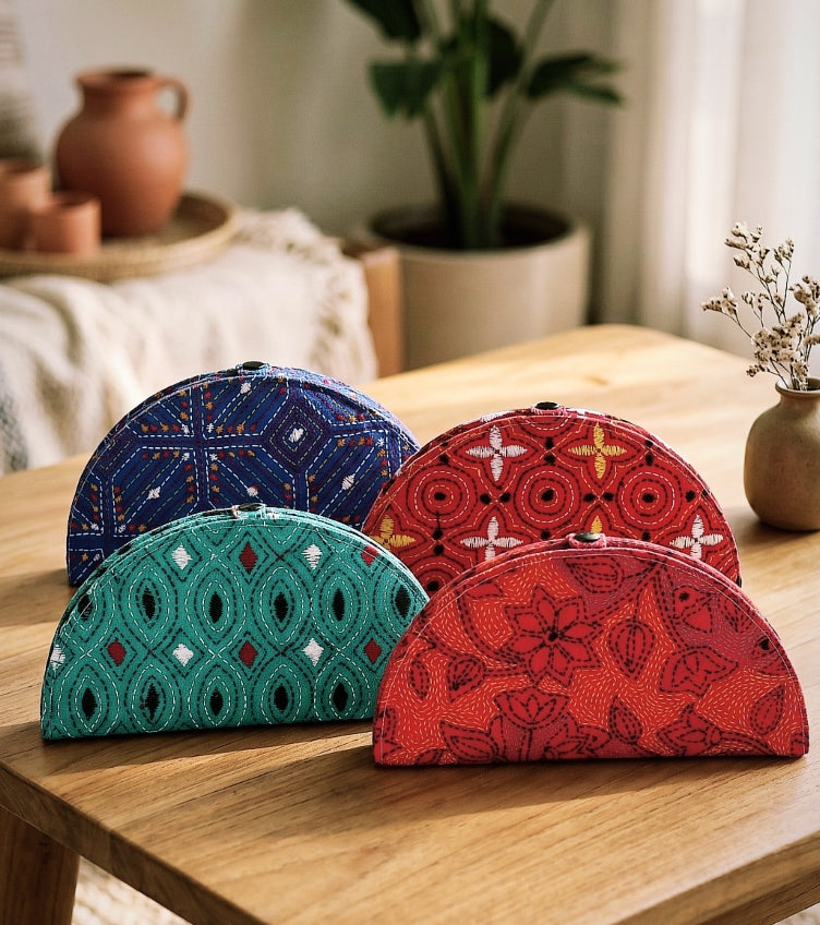 Kantha Jewellery Boxes