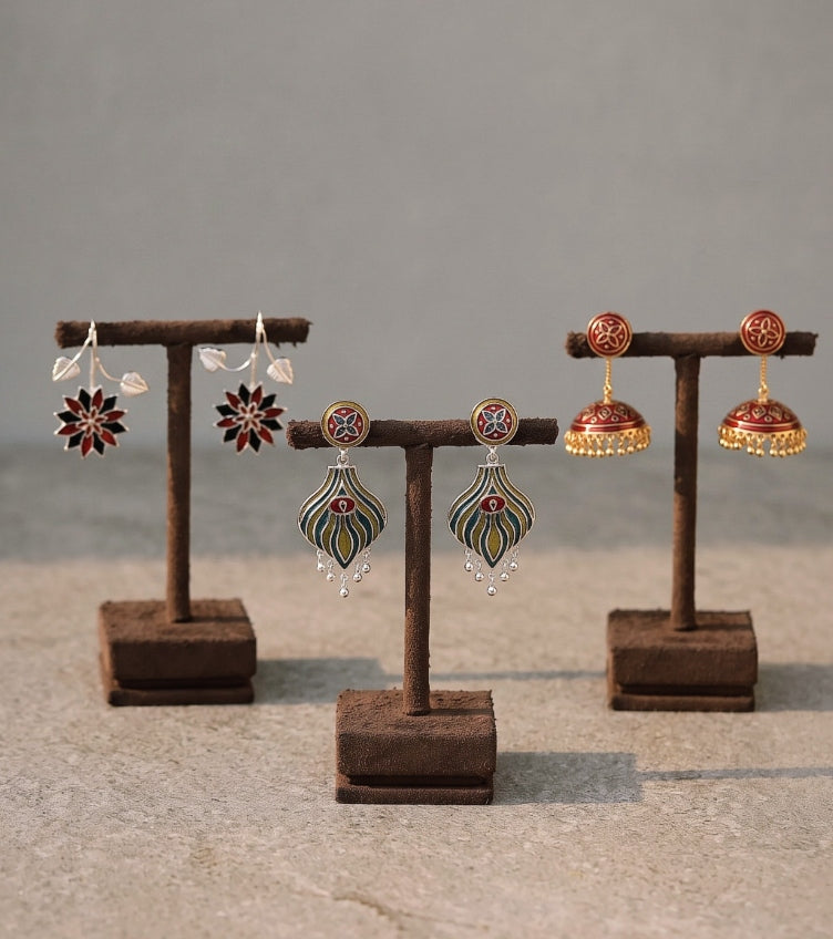 Meenakari Earrings