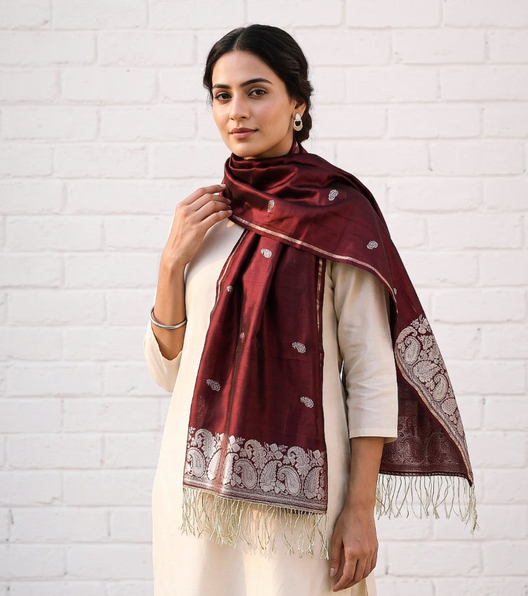 Banarasi Silk Stoles
