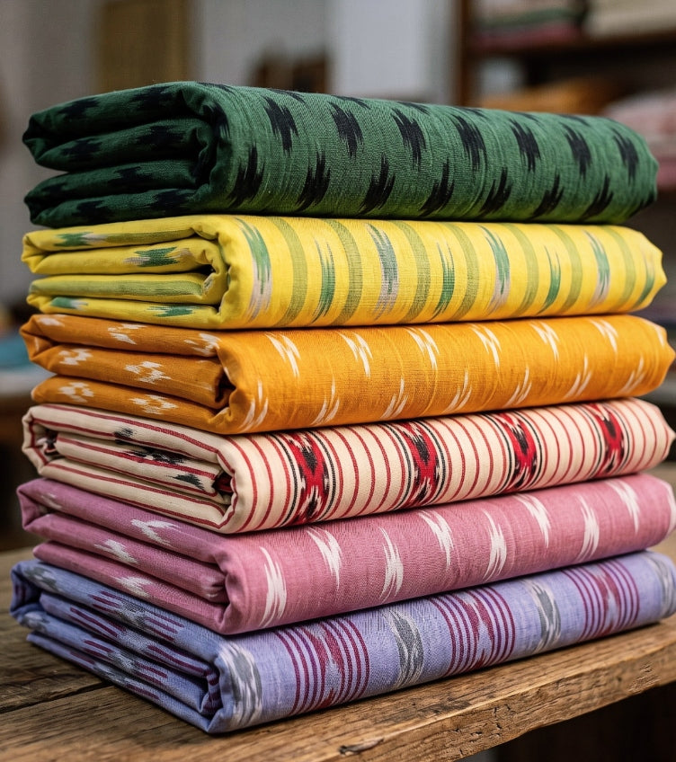 Pochampally Ikat Fabrics