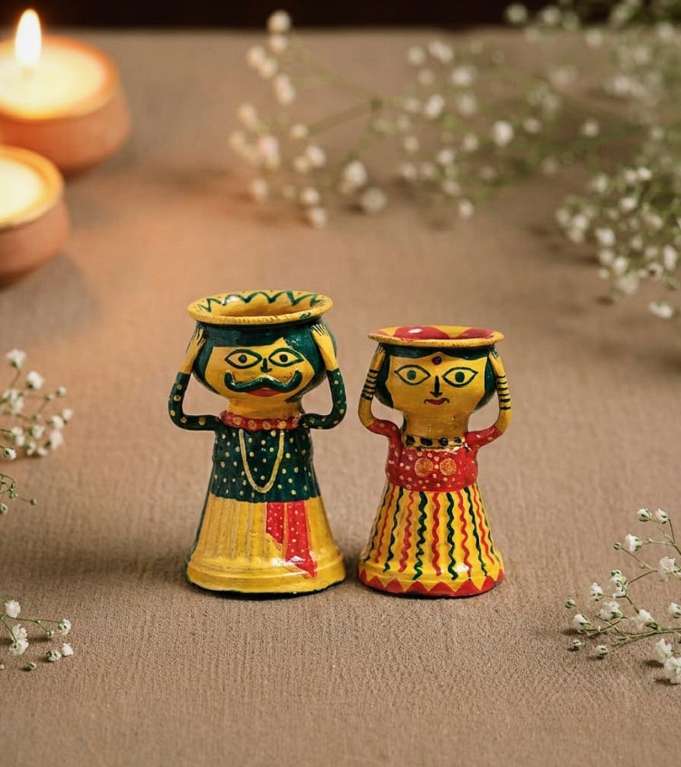 Manjusha Candle Stands