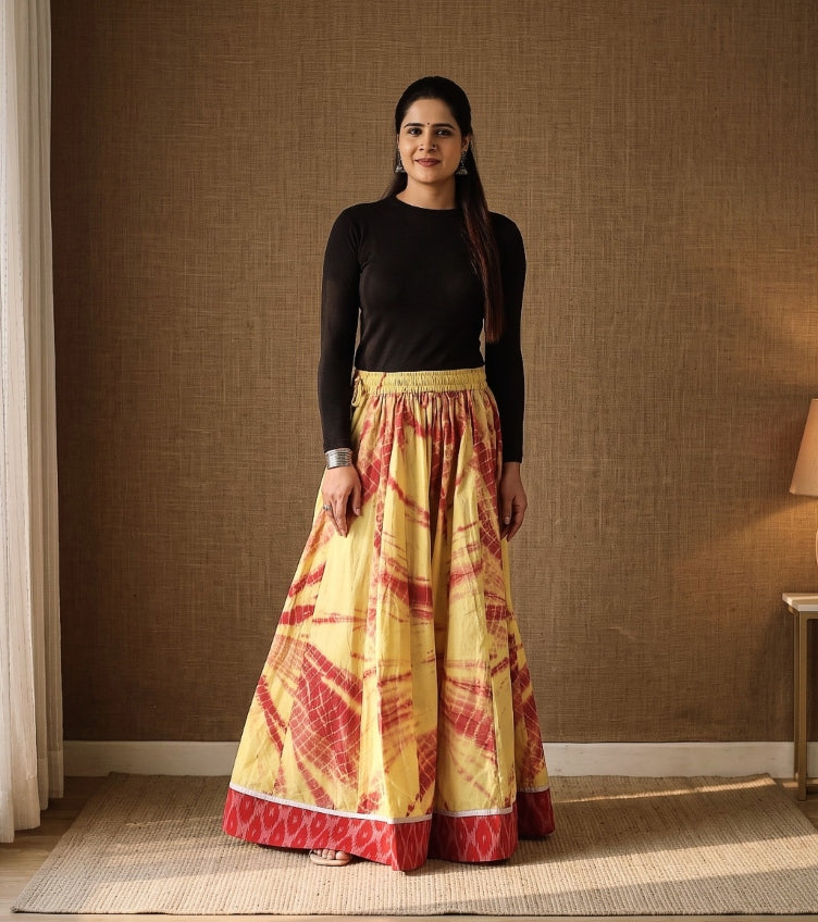 Shibori Cotton Skirts