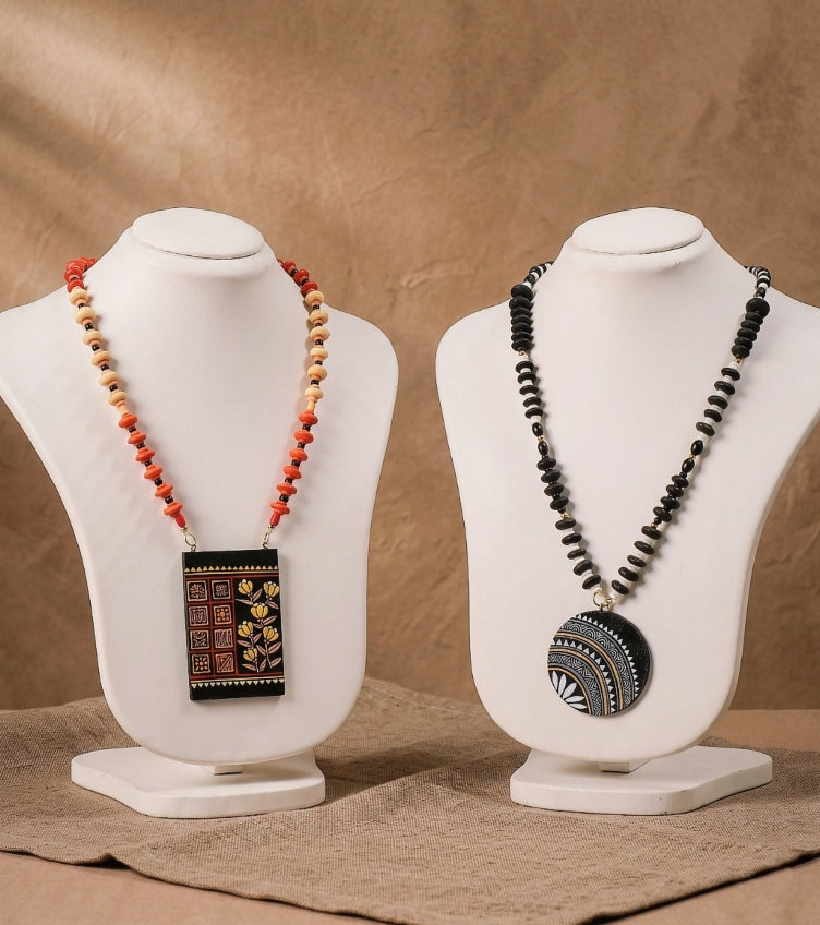 Miniature Art Necklaces