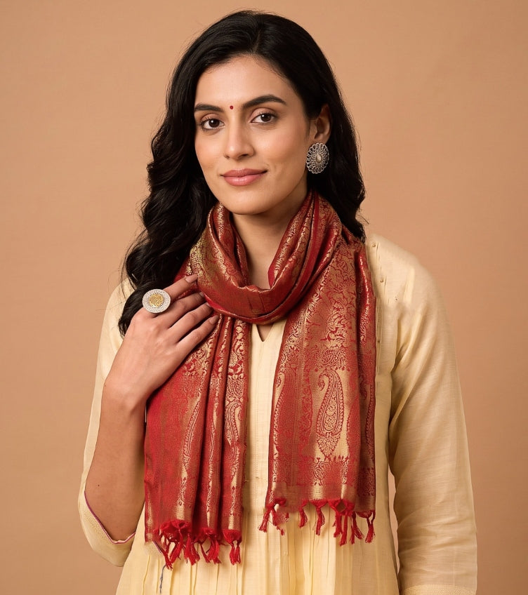 Banarasi Silk Stoles