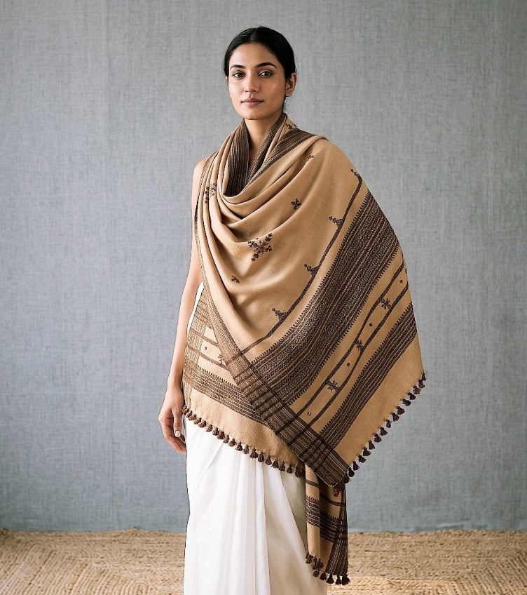 Acrylic Wool Shawls