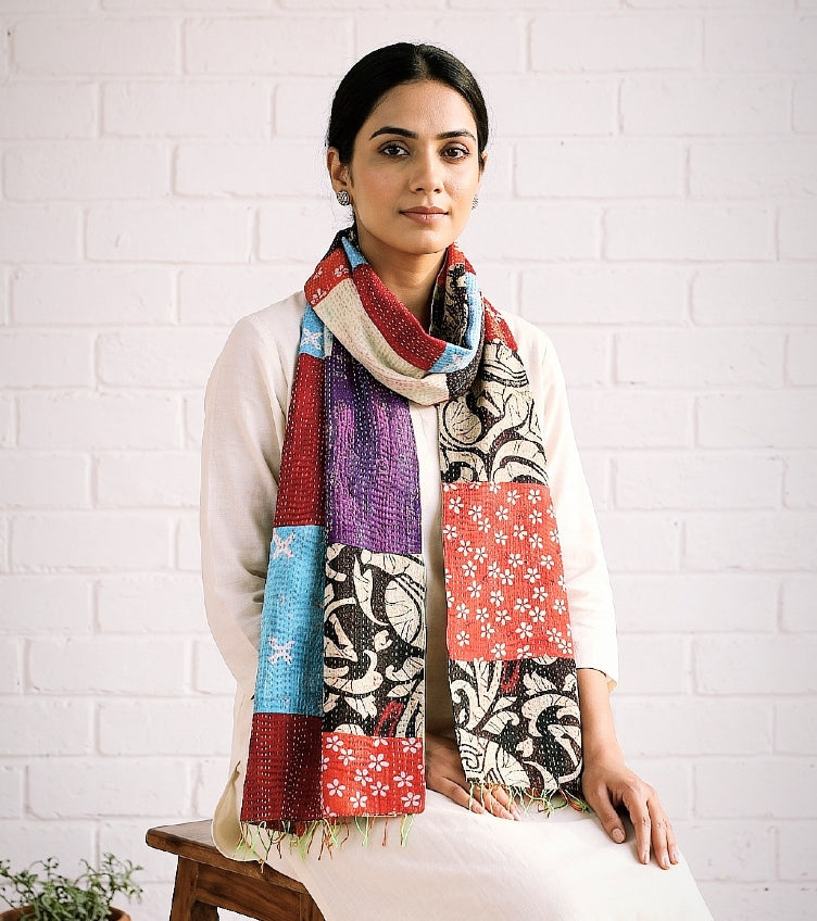 Bengal Kantha Stoles