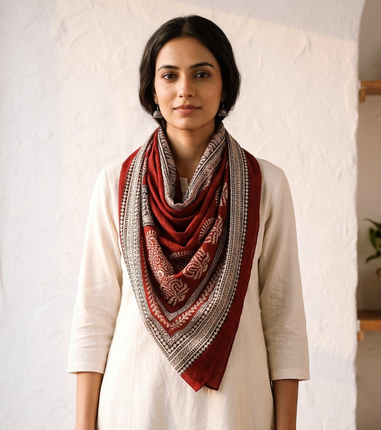 Bagh Print Stoles