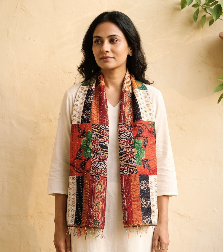 Bengal Kantha Stoles