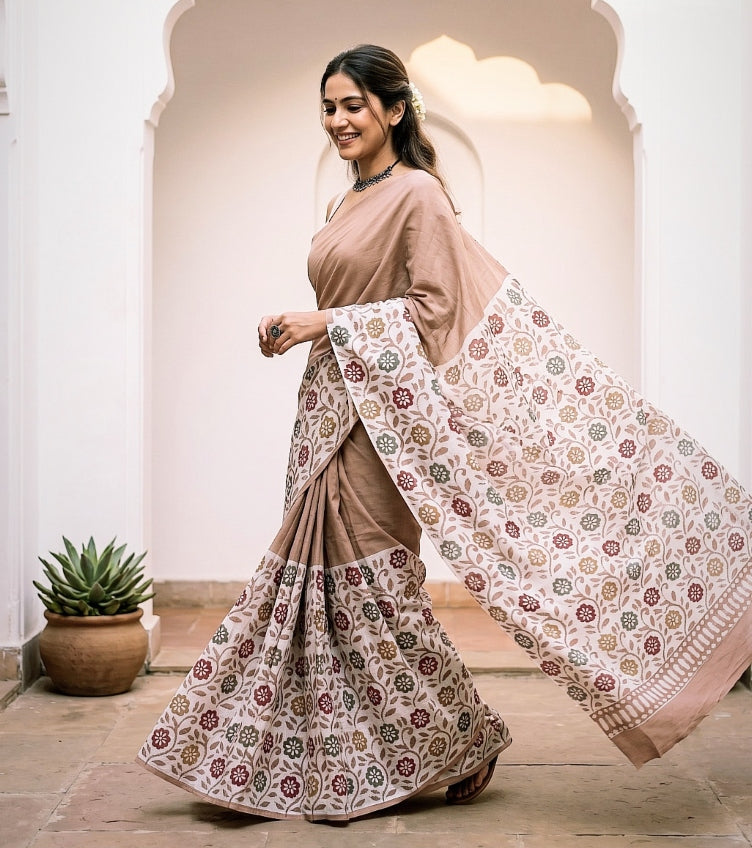 Batik Print Sarees