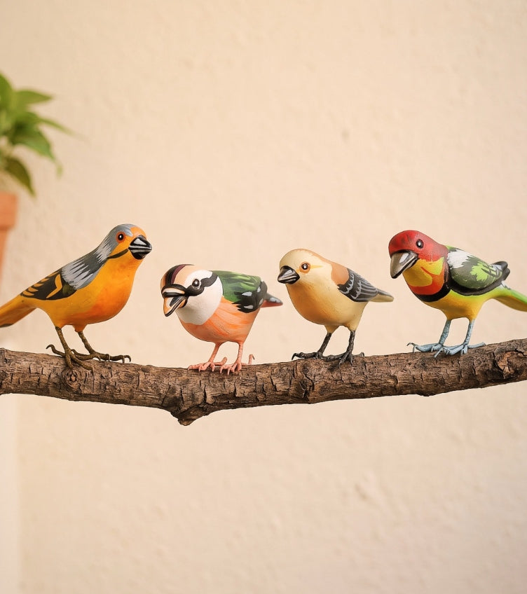 Paper Mache Birds