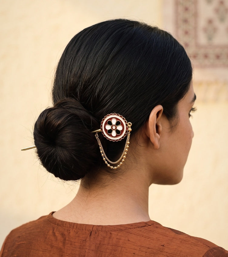 Meenakari Juda Pins