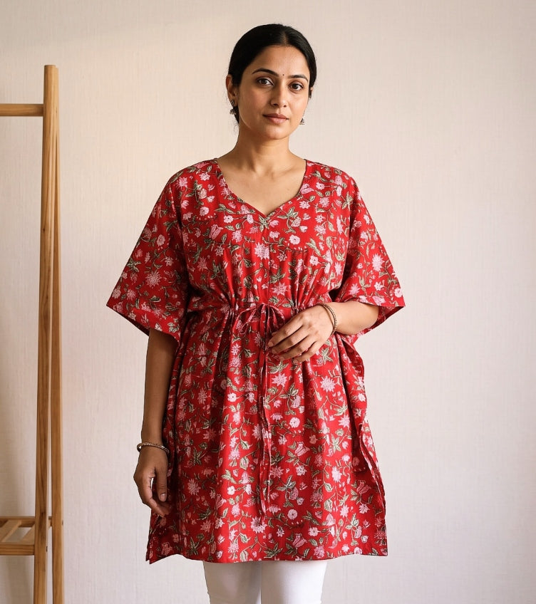 Sanganeri Print Kaftans