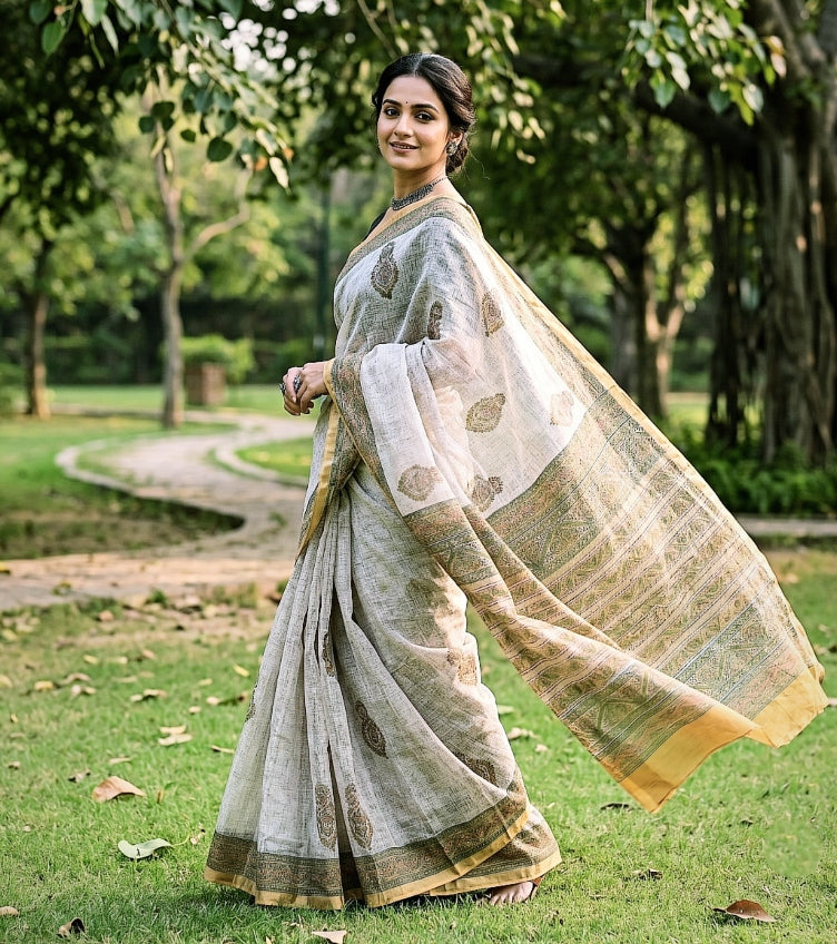 Sanganeri Print Sarees