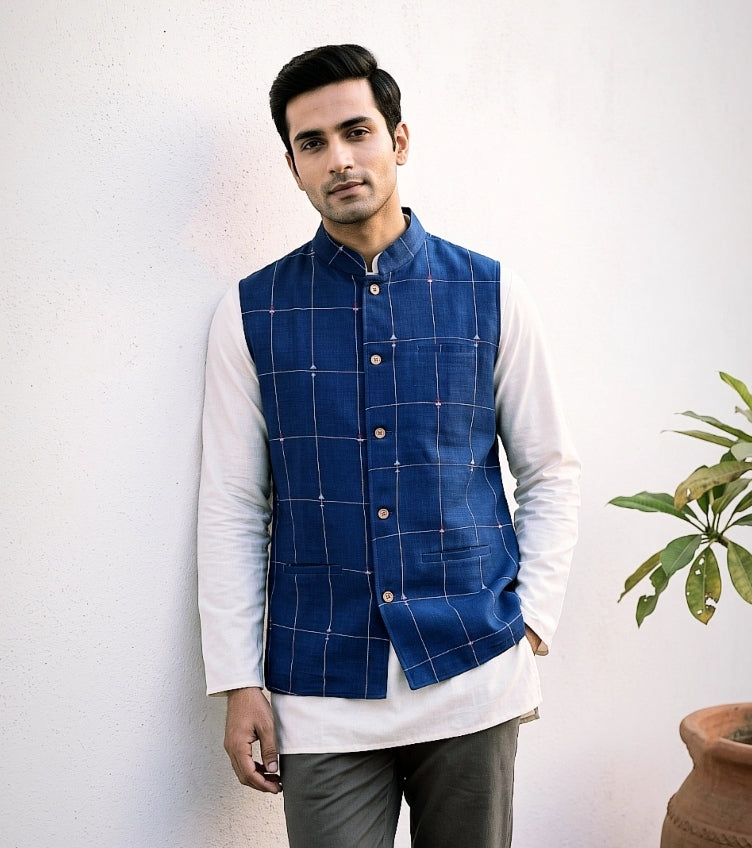 Jamdani Nehru Jackets