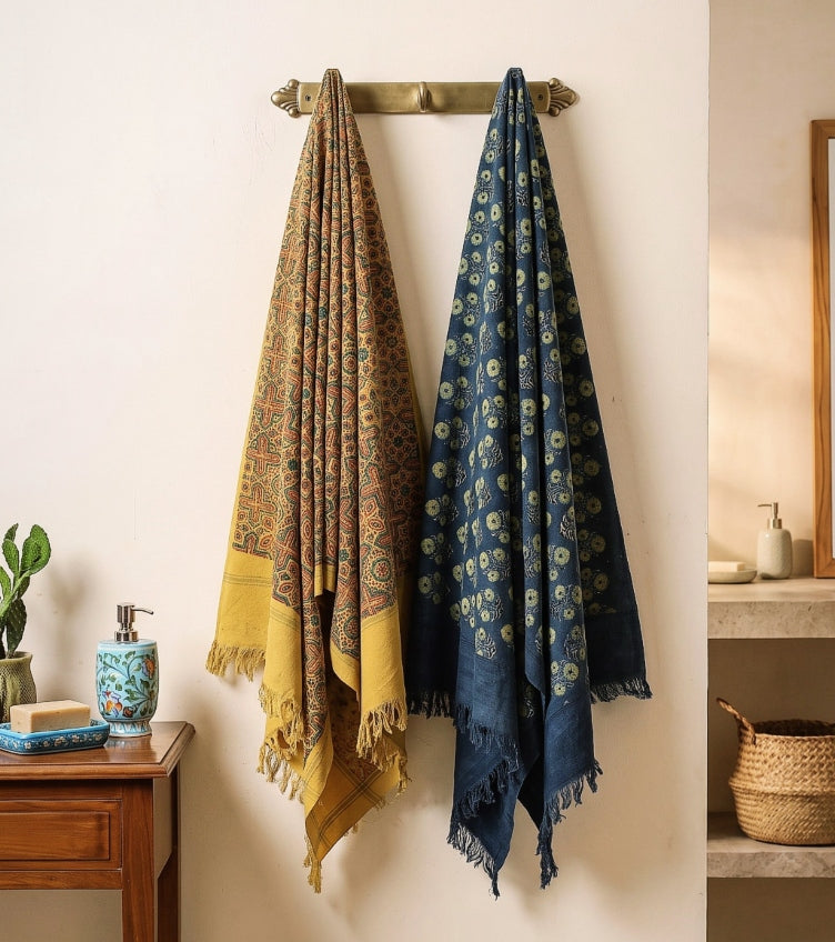 Ajrak Handloom Towels