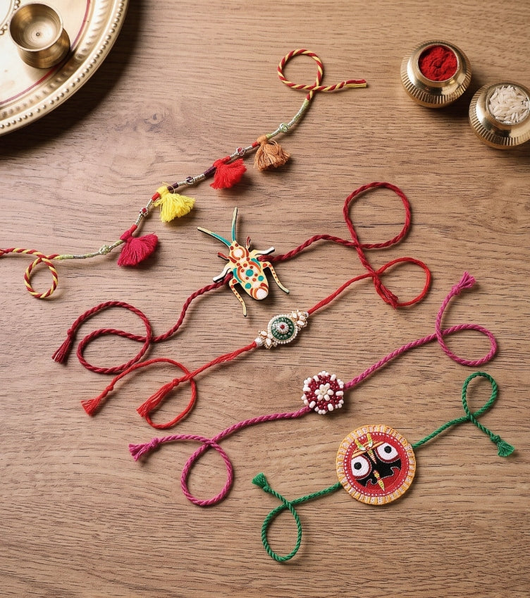 Artisanal Handmade Rakhis