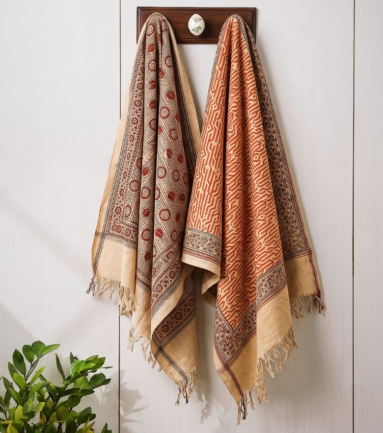 Kalamkari Cotton Towels