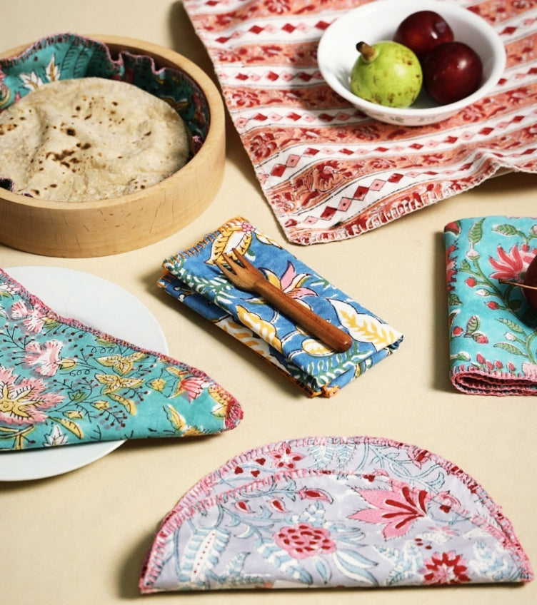 Embroidered Roti Napkins